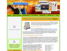 Tablet Screenshot of freewebsitecenter.com